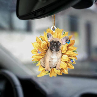 French Bulldog-The Sunshine-Two Sided Ornament - Thegiftio