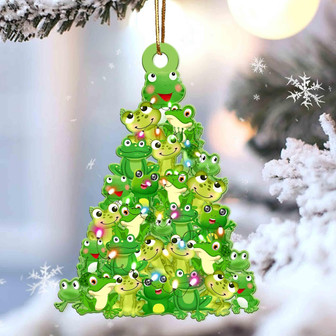 Frog lovely tree gift for frog lover ornament - Thegiftio UK