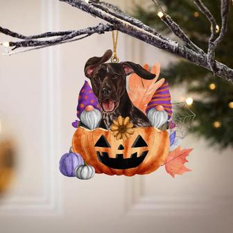 German Shorthair Pointer-Gnomes Pumpkins Hanging Ornament - Thegiftio UK