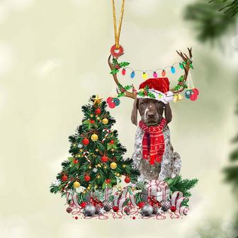 German Shorthaired Pointer 1-Christmas Tree Gift Hanging Ornament - Thegiftio UK