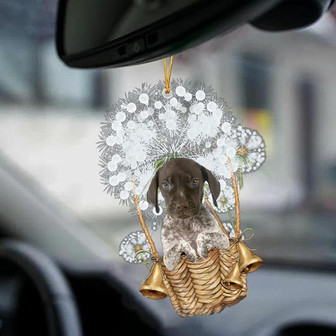 German Shorthaired Pointer-Dandelion-Two Sided Ornament - Thegiftio UK
