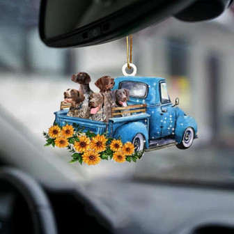 German Shorthaired Pointer -Take The Trip Classic- Two Sided Ornament - Thegiftio UK