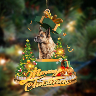German Shepherd-Christmas Gifts&dogs Hanging Ornament - Thegiftio UK