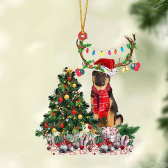 German Shepherd-Christmas Tree Gift Hanging Ornament - Thegiftio UK