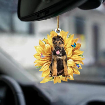 German Shepherd-The Sunshine-Two Sided Ornament - Thegiftio UK