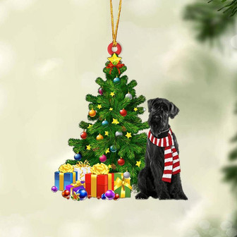 Giant Schnauzer-Christmas Star Hanging Ornament - Thegiftio UK