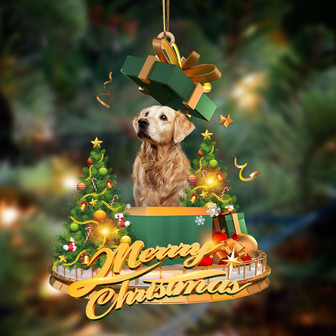 Golden Retriever-Christmas Gifts&dogs Hanging Ornament - Thegiftio UK