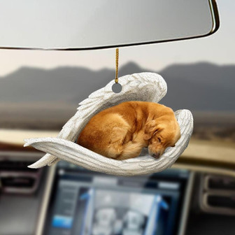Golden retriever sleeping angel golden retriever lovers dog lovers ornament - Thegiftio UK
