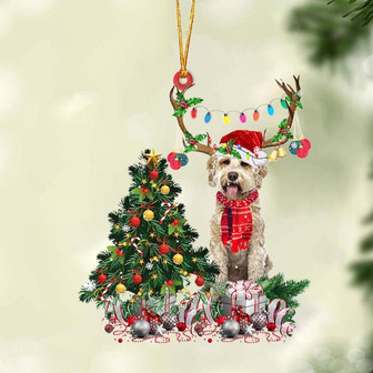 Goldendoodle 1-Christmas Tree Gift Hanging Ornament - Thegiftio UK