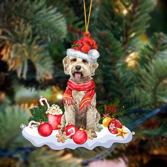 Goldendoodle-Better Christmas Hanging Ornament - Thegiftio UK