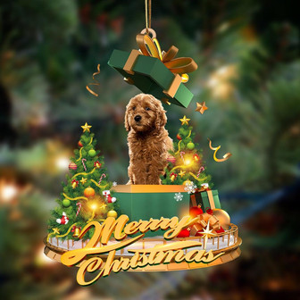 Goldendoodle-Christmas Gifts&dogs Hanging Ornament - Thegiftio UK