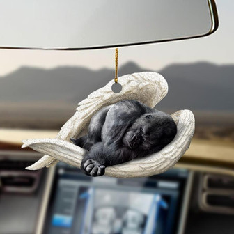 Gorilla sleeping angel Gorilla lovers ornament - Thegiftio UK