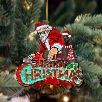 Great Dane (3)-Christmas Rock Two Sided Ornament - Thegiftio UK