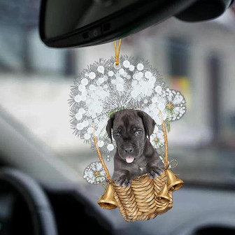 Great Dane-Dandelion-Two Sided Ornament - Thegiftio UK