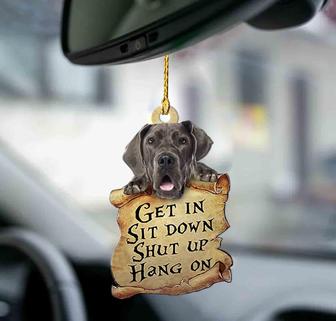 Great Dane get in great dane lover dog moms two sided ornament - Thegiftio UK