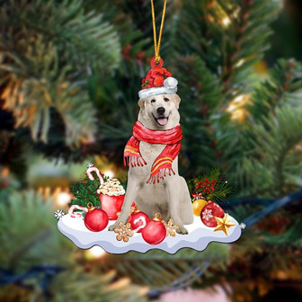 Great Pyrenees 2-Better Christmas Hanging Ornament - Thegiftio UK