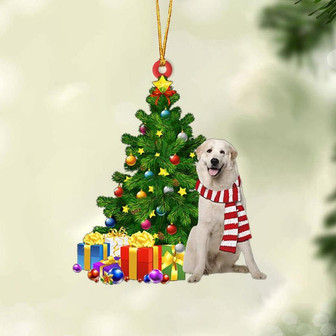Great Pyrenees 2-Christmas Star Hanging Ornament - Thegiftio UK