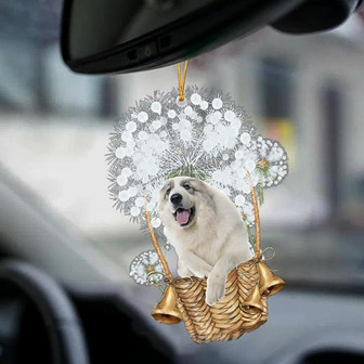 Great Pyrenees-Dandelion-Two Sided Ornament - Thegiftio UK