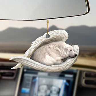 Great pyrenees sleeping angel great pyrenees lovers ornament - Thegiftio UK