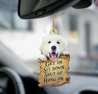 Great Pyrenees get in two sided ornament - Thegiftio UK