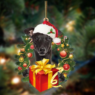 Greyhound-Dogs give gifts Hanging Ornament - Thegiftio