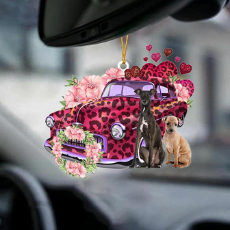 Greyhound-Make My Life-Two Sided Ornament - Thegiftio UK