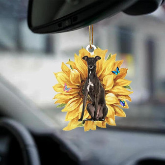 Greyhound-The Sunshine-Two Sided Ornament - Thegiftio UK