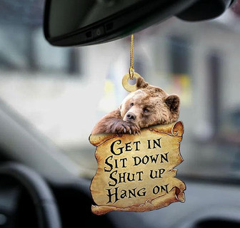 Grizzly bear get in Grizzly bear lovers two sided ornament - Thegiftio