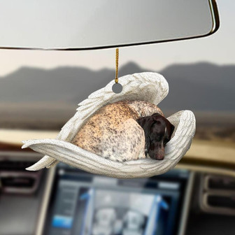 GSP sleeping angel GSP lover dog lover ornament  - Thegiftio UK