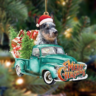 Heeler-Green Truck Hanging Ornament - Thegiftio UK
