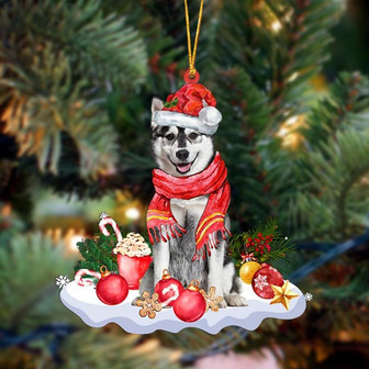 Husky 3-Better Christmas Hanging Ornament - Thegiftio UK