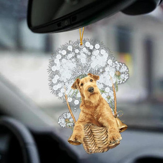 Irish Terrier-Dandelion-Two Sided Ornament - Thegiftio