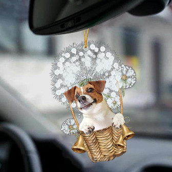 Jack Russell Terrier-Dandelion-Two Sided Ornament - Thegiftio UK