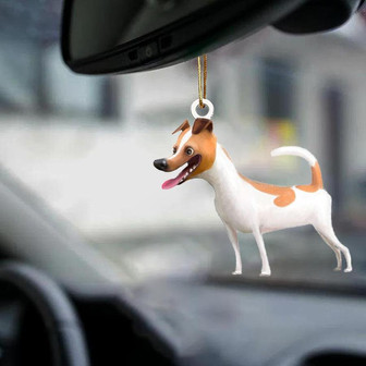 Jack Russell Terrier-Look at me-two sided ornament - Thegiftio UK
