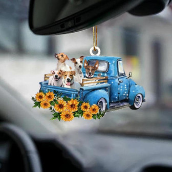 Jack Russell Terrier -Take The Trip Classic- Two Sided Ornament - Thegiftio UK