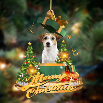 Jack RusselI Terrier-Christmas Gifts&dogs Hanging Ornament - Thegiftio UK