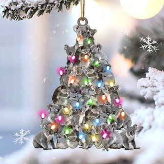 Koala lovely tree gift for koala lover ornament - Thegiftio UK