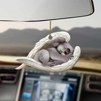 Koala sleeping angel koala lovers dog moms ornament - Thegiftio UK