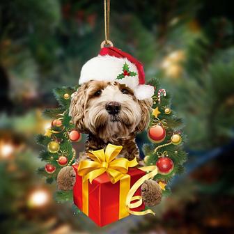 Labradoodle-Dogs give gifts Hanging Ornament - Thegiftio UK