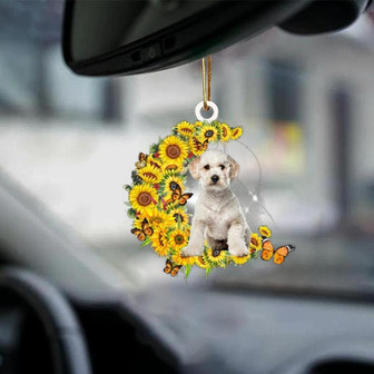 Labradoodle-Be kind-Two Sided Ornament - Thegiftio UK