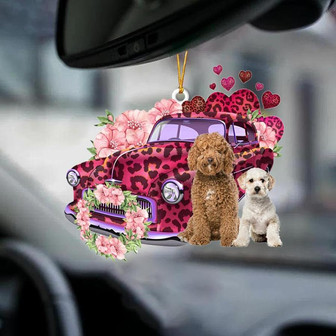 Labradoodle-Make My Life-Two Sided Ornament - Thegiftio UK