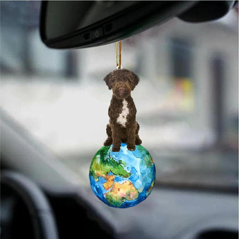 Lagotto Romagnolo-Around My Dog-Two Sided Ornament - Thegiftio UK