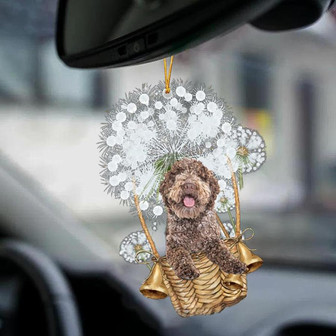 Lagotto Romagnolo-Dandelion-Two Sided Ornament - Thegiftio UK
