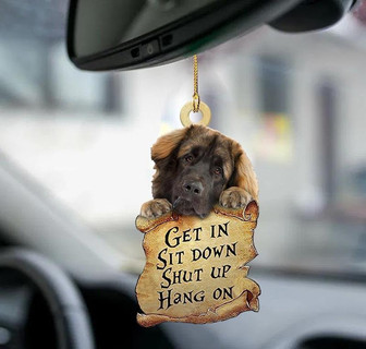 Leonberger get in two sided ornament - Thegiftio UK