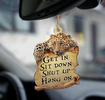 Leopard get in leopard lover two sided ornament - Thegiftio UK