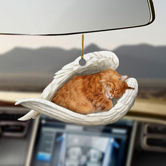 Maine Coon sleeping angel Maine Coon lovers ornament - Thegiftio UK