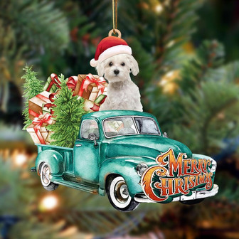 maltes-Green Truck Hanging Ornament - Thegiftio UK