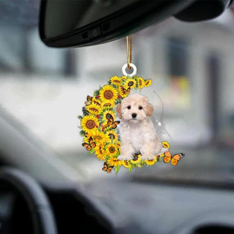 Maltipoo-Be kind-Two Sided Ornament - Thegiftio UK