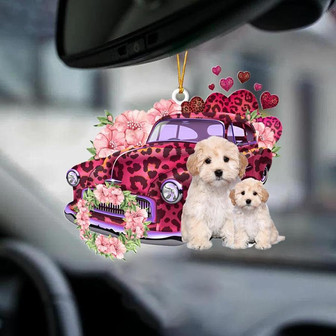 Maltipoo-Make My Life-Two Sided Ornament - Thegiftio UK