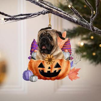 Mastiff-Gnomes Pumpkins Hanging Ornament - Thegiftio UK